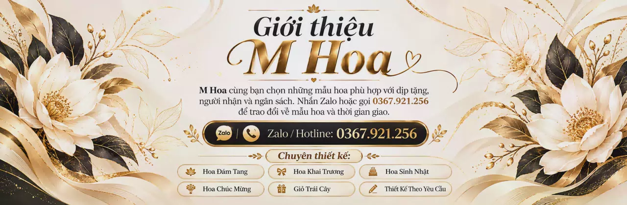 Ảnh bìa Shop hoa tươi Xã An Trường Vĩnh Long - Tư vấn mẫu hoa hợp ngân sách